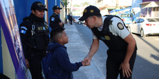 PNC despliega Plan Escuelas Seguras por inicio del ciclo escolar 2026