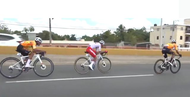Nicolás Paredes culmina quinto en la primera etapa de la Vuelta a Independencia Nacional