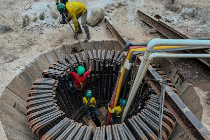 Construcción del puente Nahualate avanza en su fase estructural