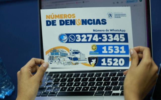 DGT, PNC y Provial refuerzan canales de denuncia