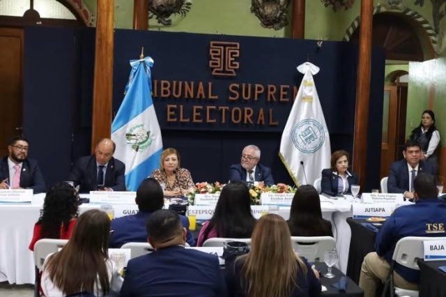 TSE desarrolla estratégica reunión con delegados departamentales del RC