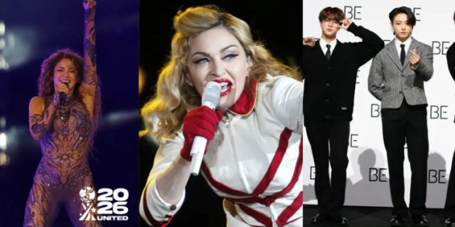 Mundial 2026: Shakira, Madonna y BTS catarán en el show de medio tiempo de la final