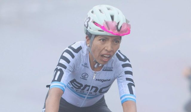 Jazmín Gabriela Soto brilla entre las grandes y roza el podio general en la Vuelta a Colombia Femenina 2026