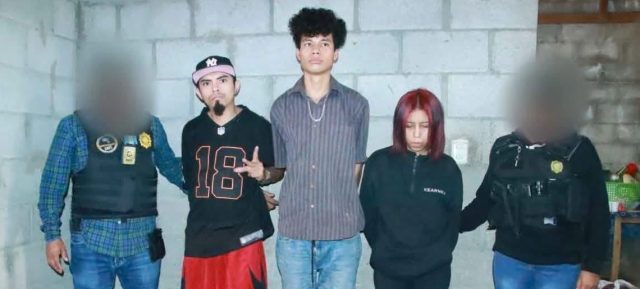 Motosicarios del barrio 18 capturados en Chichimecas, Villa Canales