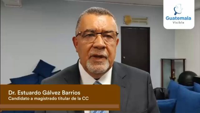 Estuardo Gálvez plantea eliminar a la Corte de Constitucionalidad