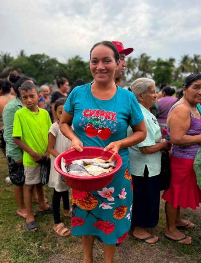 Sigue llegando el pescado fresco a los vecinos de Sipacate