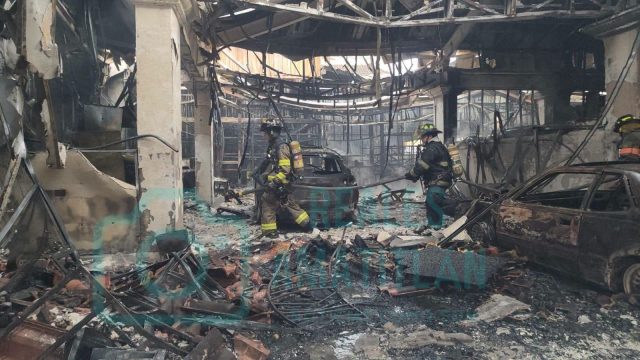 Devastador incendio consume por completo las instalaciones de la empresa Luxor Guatemala en Amatitlán