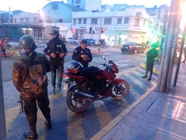 Ejército apoya a PNC en operativos