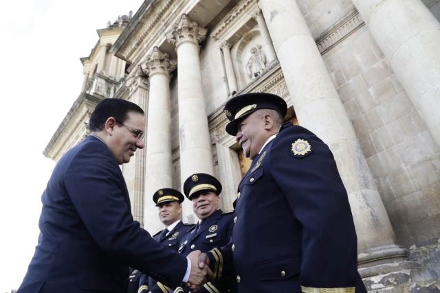 Celebran misa en acción de gracias por 29 años de la Policía Nacional Civil