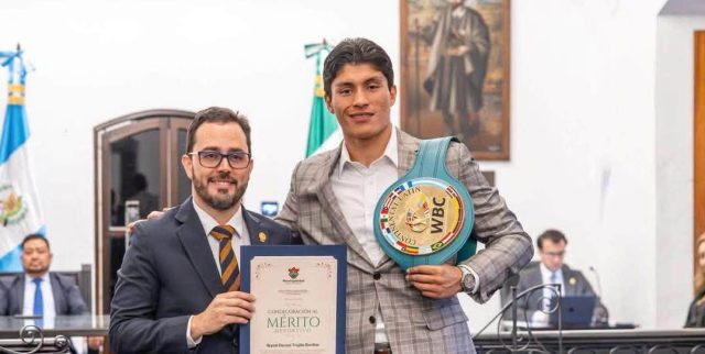 Antigua Guatemala reconoce el mérito deportivo de los hermanos Trujillo Barillas