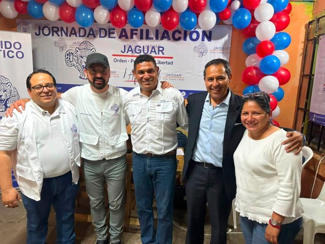 Partido Jaguar fortalece su organización en Villa Nueva
