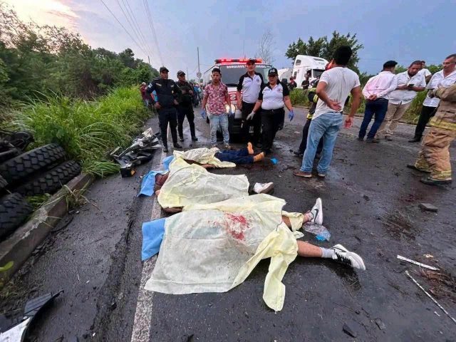 Tragedia vial deja cuatro fallecidos y un herido en el km 89 de la ruta al Pacífico