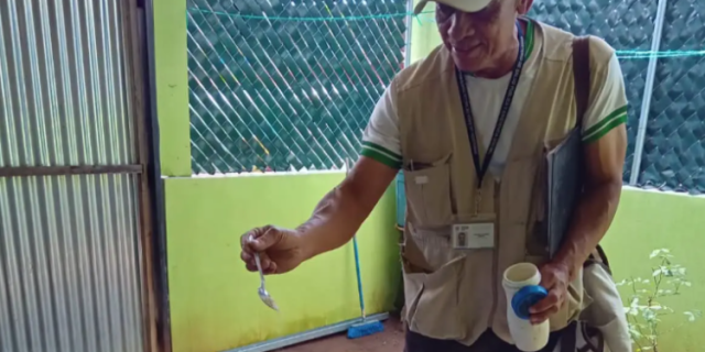 Salud fortalece acciones contra el dengue con jornadas de abatización en Sacatepéquez