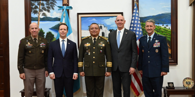 Guatemala y EE. UU fortalecen cooperación estratégica para la seguridad regional