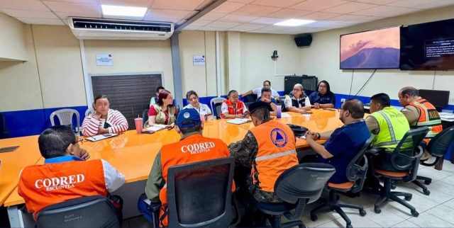Se declara Alerta Roja departamental en Escuintla por actividad del Volcán de Fuego