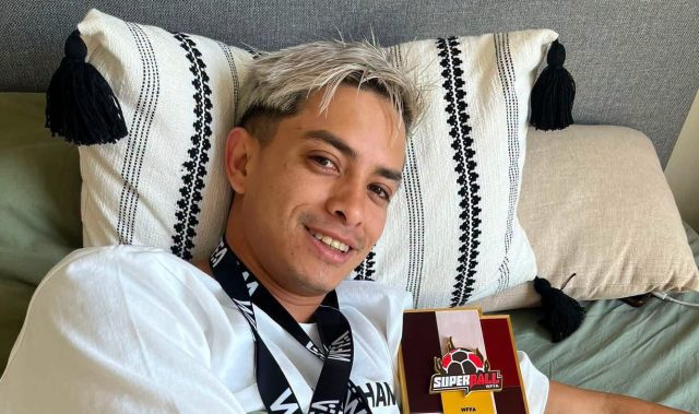 Así amaneció el Campeón Mundial originario de Mixco y residente en la Colonia Bethania