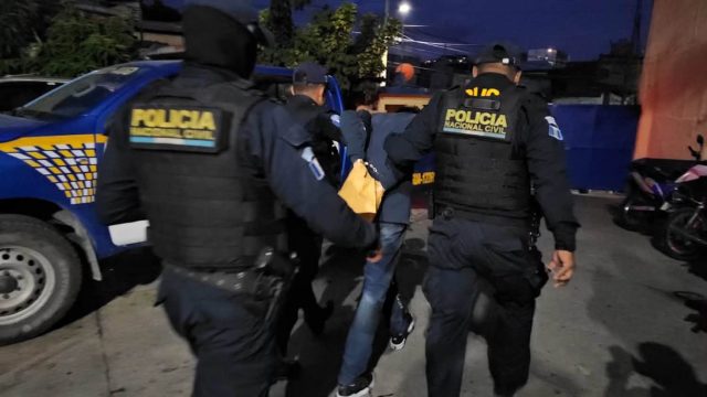 Mareros 18 detenidos por crimen en el Sausalito, Chinautla
