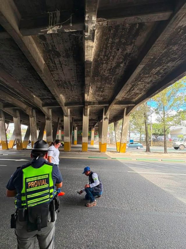 Esta noche realizan trabajos en puente periférico-Aguilar Batres