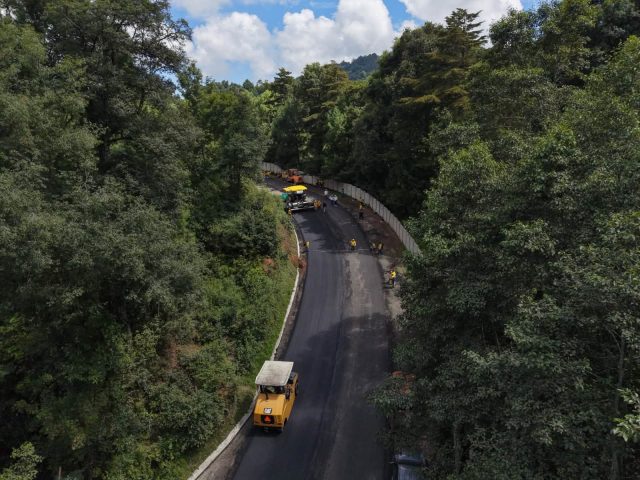 COVIAL rehabilita ruta alterna entre Tecpán y Quiché para optimizar la circulación vial