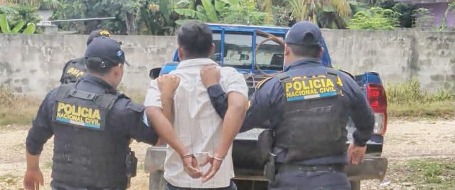 Presunto responsable de ataque armado capturado en Petén después de refugiarse en motel