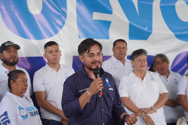 Nuevos Tiempos presenta la primera corporación municipal postulada en Villa Nueva