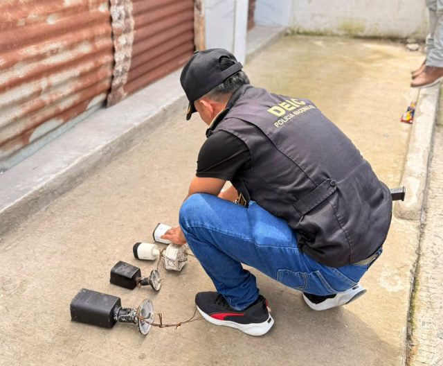 PNC retira otras seis cámaras de videovigilancia clandestinas