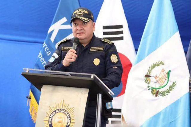 Remueven al director de la PNC David Custodio Boteo