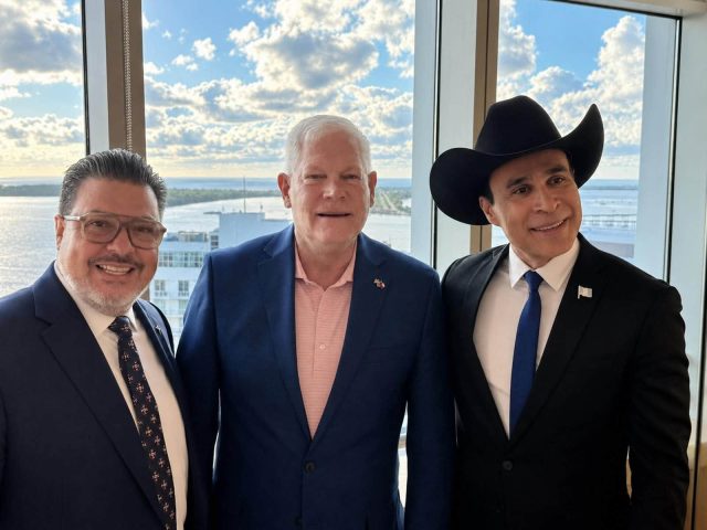 Alcalde Neto Bran se reúne con congresista republicano Pete Sessions en Miami