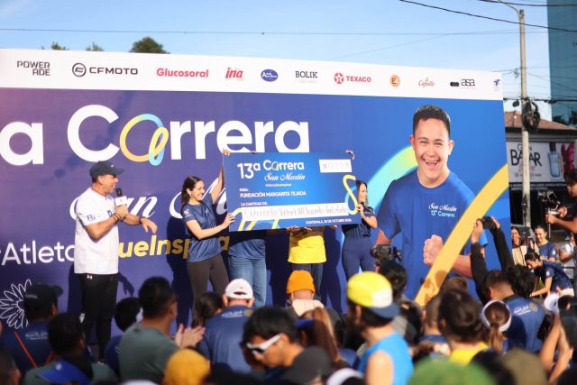 La 13ª carrera San Martín reúne a miles de guatemaltecos que corren por una causa que inspira