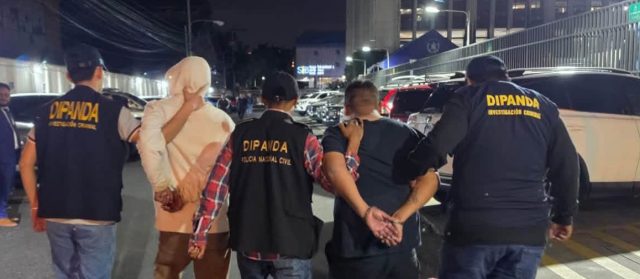 Extorsionistas de la mara 18 capturados en flagrancia en Jocotales y Cumbre del Guayabo en Chinautla